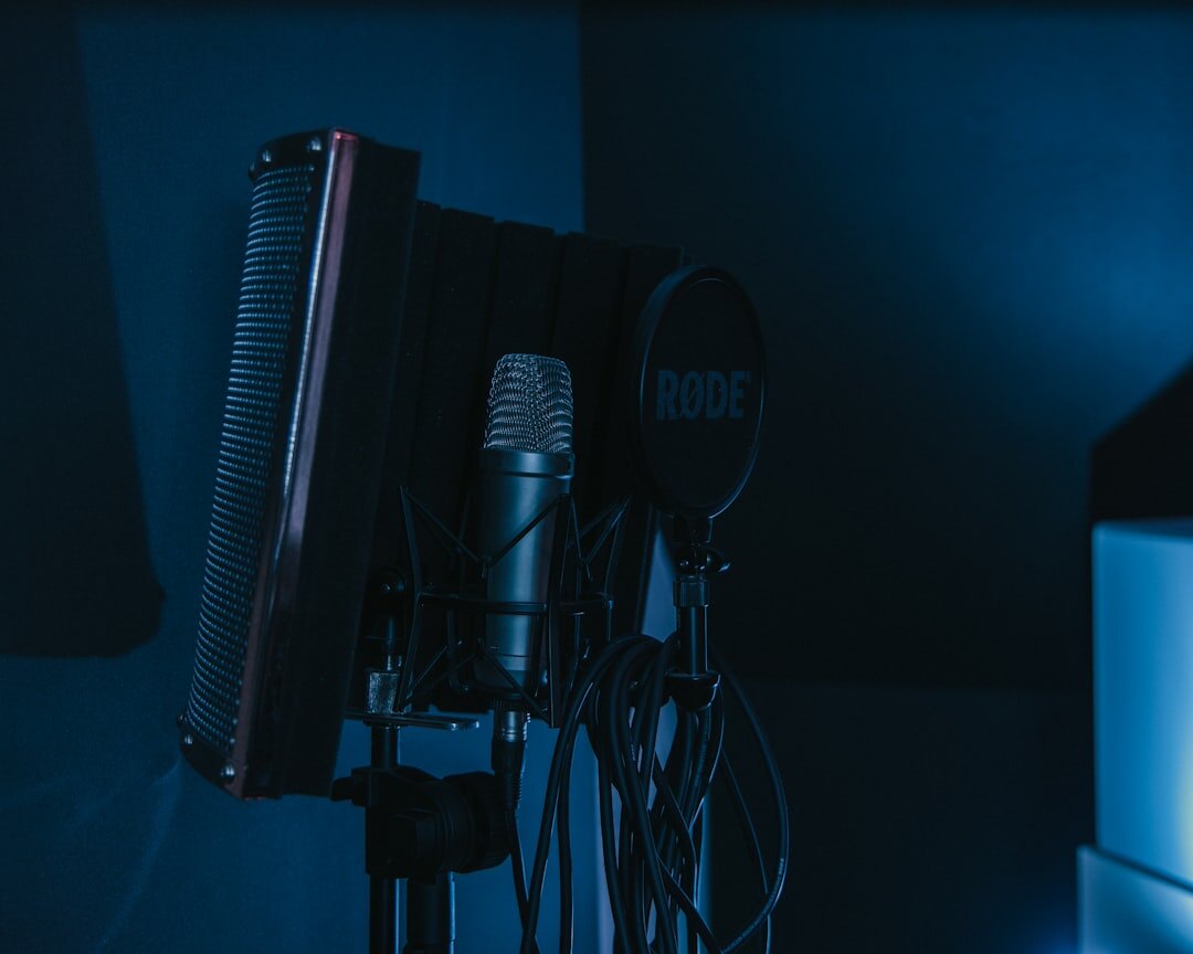 podcast studio setup